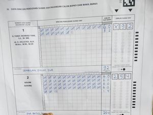 Pilbup Gresik: Kotak Kosong Menang Tebal di Sejumlah TPS