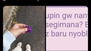 Nggak sekalian tintanya sebadan? Foto: X/letterelia