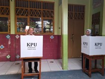 Usai Nyoblos di TPS 003 Duren Tiga, Bahlil: Lega!