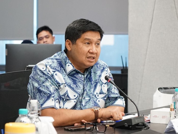 Menteri PKP Maruarar Sirait dalam Rapat Koordinasi Program 3 Juta Rumah di Menara 2 BTN