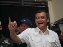Ahmad Luthfi Nyoblos di Solo, Optimistis Menang Pilgub Jateng