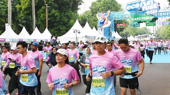 PertaLife Insurance Beri Asuransi Pelari di Pertamina Eco RunFest 2024