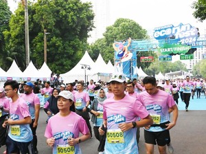 PertaLife Insurance Beri Asuransi Pelari di Pertamina Eco RunFest 2024