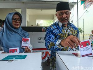 Nyoblos di Bekasi, Syaikhu Doakan Pilgub Jabar Lancar dan Damai