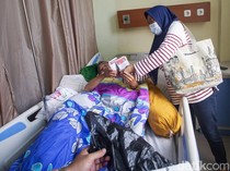 Potret Pasien Rawat Inap Nyoblos di Rumah Sakit