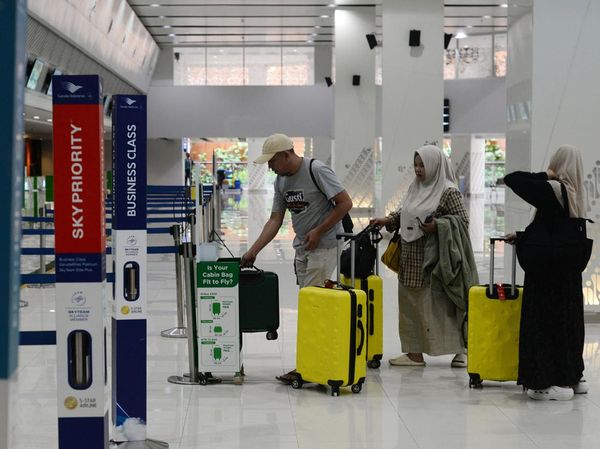 Potret Penumpang Pesawat Jelang Nataru