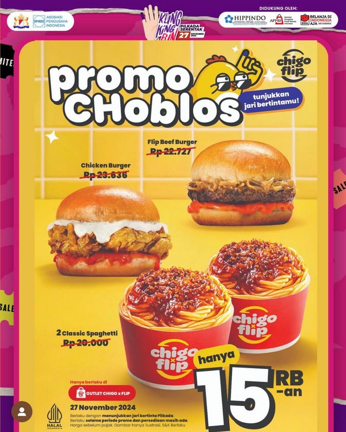 promo restoran spesial Pilkada 2024