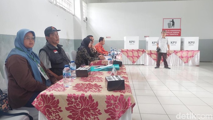 Suasana pencoblosan di Lapas Sukamiskin