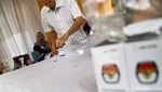 Suasana Pencoblosan Pilkada 2024 di Tangsel