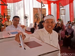 Dedi Mulyadi Menang Telak di TPS Lokasinya Mencoblos