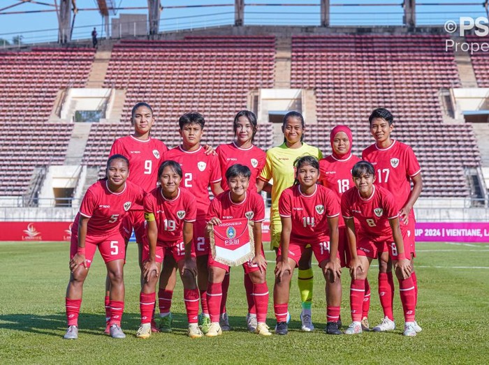 Timnas Putri Indonesia di Piala AFF Putri 2024