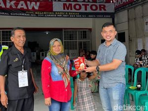 Seru! Nyoblos Pilkada di Ciamis Dapat Undian Hadiah Sembako