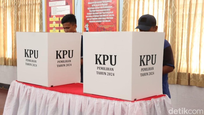 TPS di Rutan Kraksaan, Probolinggo.