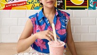 Di Instagram wanita kelahiran 20 Oktober 1998 ini kerap membagikan momen ketika menikmati dessert, salah satunya smoothie ini. Foto: Instagram @winonawilly16