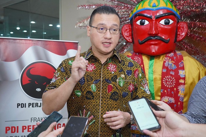 Anggota DPRD DKI Jakarta Fraksi PDI Perjuangan Hardiyanto Kenneth.