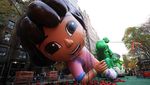 Balon Raksasa Meriahkan Parade Thanksgiving di New York
