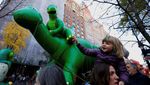 Balon Raksasa Meriahkan Parade Thanksgiving di New York