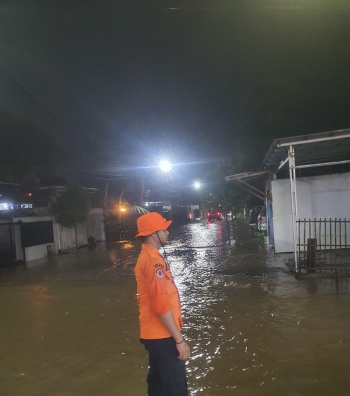 Banjir di Desa Cibunar, Parungpanjang, Bogor (Foto: dok. BPBD Kabupaten Bogor)