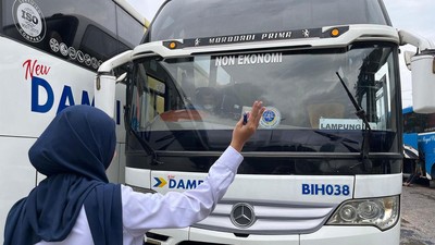 Damri Cek Armada Jelang Libur Nataru