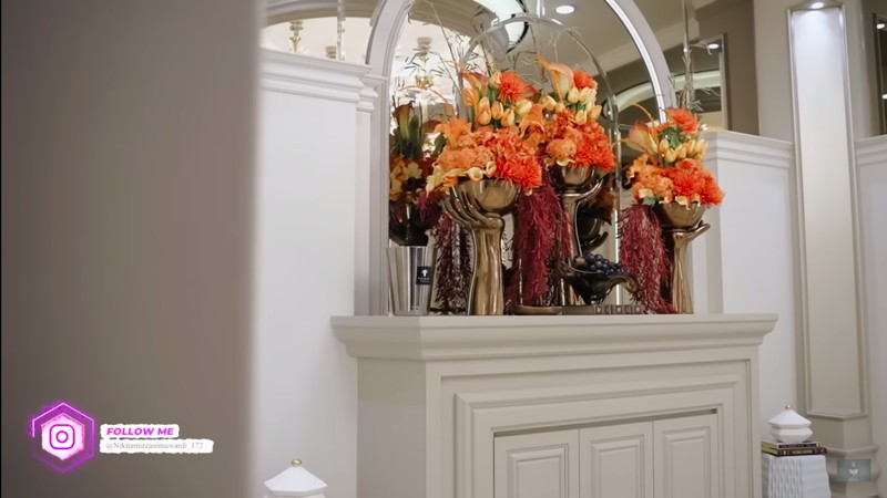 Dapur rumah Shella Saukia