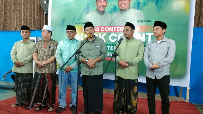 Gus Haris-Lora Fahmi deklarasi kemenangan Pilbup Probolinggo