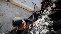 Serangan Israel terus berlanjut di Gaza dan korban tewas terus berjatuhan.  