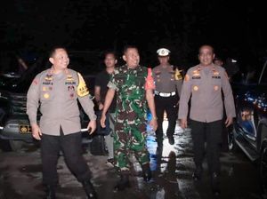 Kapolres-Dandim Anjangsana ke 3 Paslon Pilkada Siak, Pastikan Situasi Kondusif