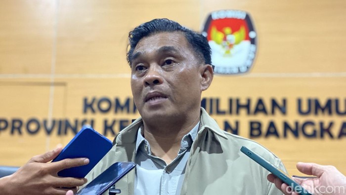 Ketua KPU Bangka Belitung Husin.
