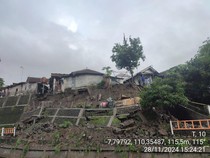 Talut 40 Meter di Kali Winongo Jogja Longsor, 3 Rumah Terancam