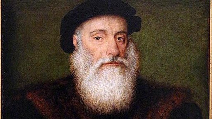 Lukisan Renaisans Vasco da Gama dari Portugal di Museu Nacional de Arte Antiga