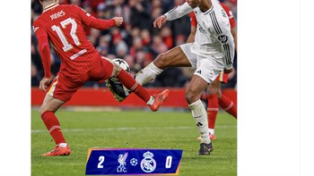 Akun Real Madrid mengumumkan kekalahan mereka. Foto: X.com