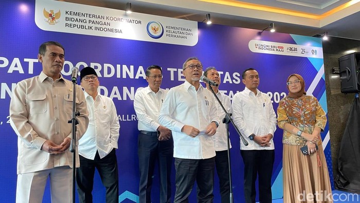 Menteri Koordinator Bidang Pangan (Menko Pangan) Zulkifli Hasan (Zulhas)