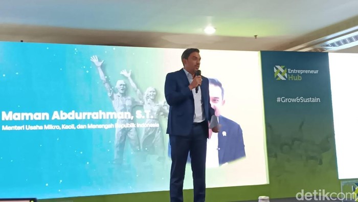Menteri Usaha Mikro, Kecil dan Menengah (UMKM) Maman Abdurrahman