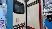 John sengaja menyematkan fitur expandable di campervan Rangga ini agar nyaman saat digunakan buat tidur, tapi tetap lincah saat mobil dioperasikan. Foto: Luthfi Anshori/detikOto