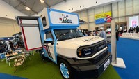 Modifikasi Hilux Rangga oleh YouTuber dengan nama akun Jajago ini bisa menjadi contohnya. Dia memodifikasi Rangga menjadi mobil campervan dengan fitur ruangan yang bisa diperluas alias expandable. Foto: Luthfi Anshori/detikOto