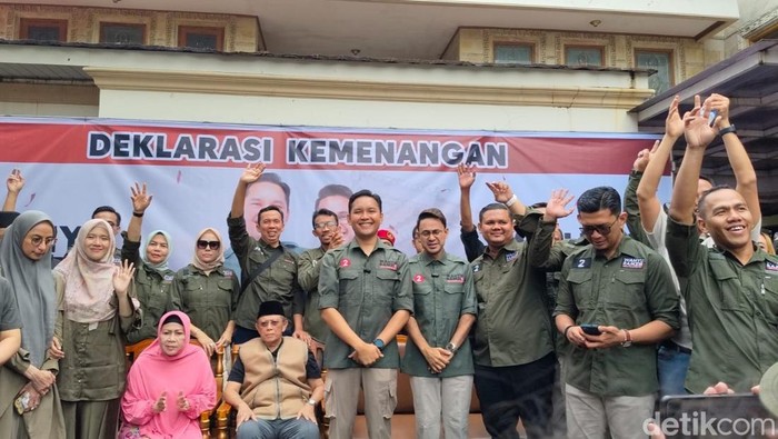 Paslon Wahyu-Ramzi deklarasi kemenangan Pilbup Cianjur 2024
