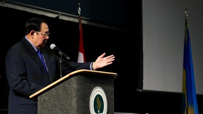 SBY Saat Jadi Pembicara di AS