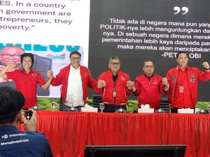 Hasto: Sebelumnya PDIP Hanya Menang 6 Gubernur, Kini Menangi 14 Provinsi