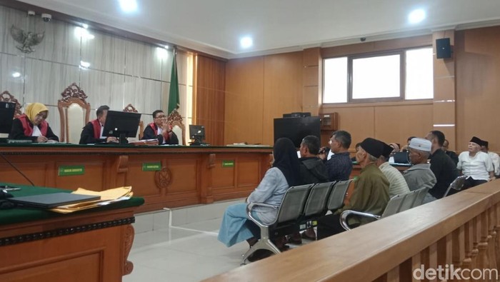 Sidang pemeriksaan saksi kasus korupsi pengadaan lahan Tol Cisumdawu.
