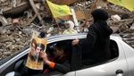 Simpatisan Hizbullah Rayakan Gencatan Senjata dengan Israel