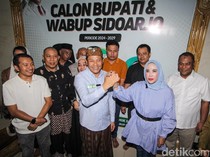 Subandi-Mimik Tasyakuran Kemenangan Pilkada Sidoarjo 2024