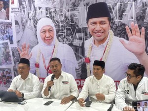 TPP Sebut Khofifah-Emil Menang 60,41% Berdasarkan Real Count 51.940 TPS