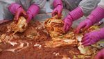 Warga Seoul Kompak Bikin 8 Ton Kimchi Jelang Musim Dingin