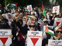 Aksi Massa Peringati Hari Solidaritas untuk Palestina