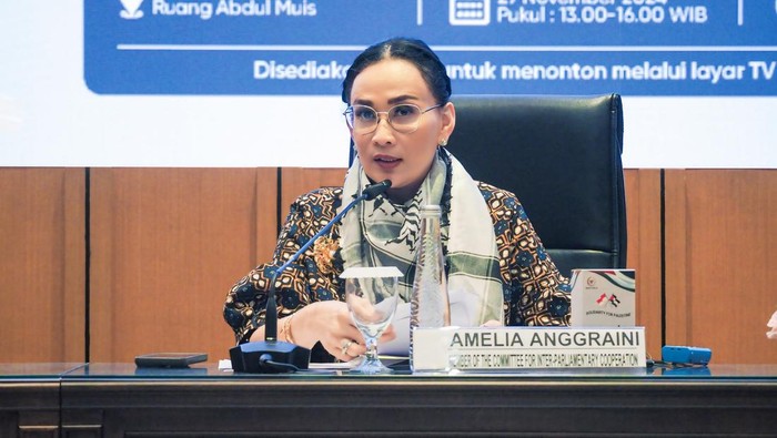 Anggota BKSAP DPR Amelia Anggraini