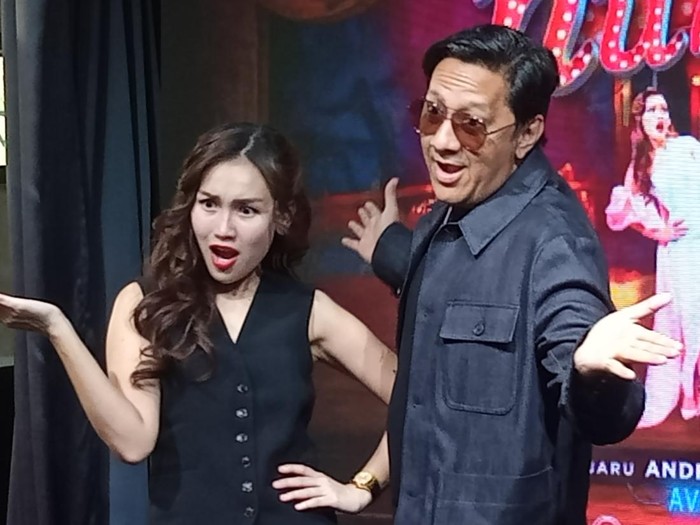 Ayu Ting Ting dan Andre Taulany Ayu Ting Ting dan Andre Taulany