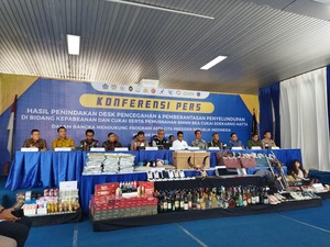 Top Five Narkoba Paling Sering Ditemukan dalam Penindakan Bea Cukai Soetta