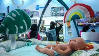 Pameran perlengkapan ibu hamil, menyusui, bayi dan anak ini menghadirkan ratusan brand.