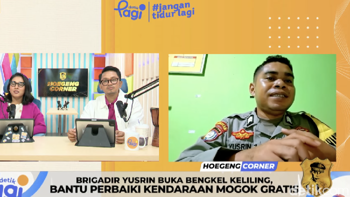 Bhabinkamtibmas Brigadir Yusrin Zafaruddin di detikPagi