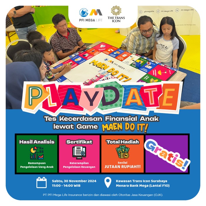 Board Game Literasi Keuangan Maen Do It! dari PFI Mega Life